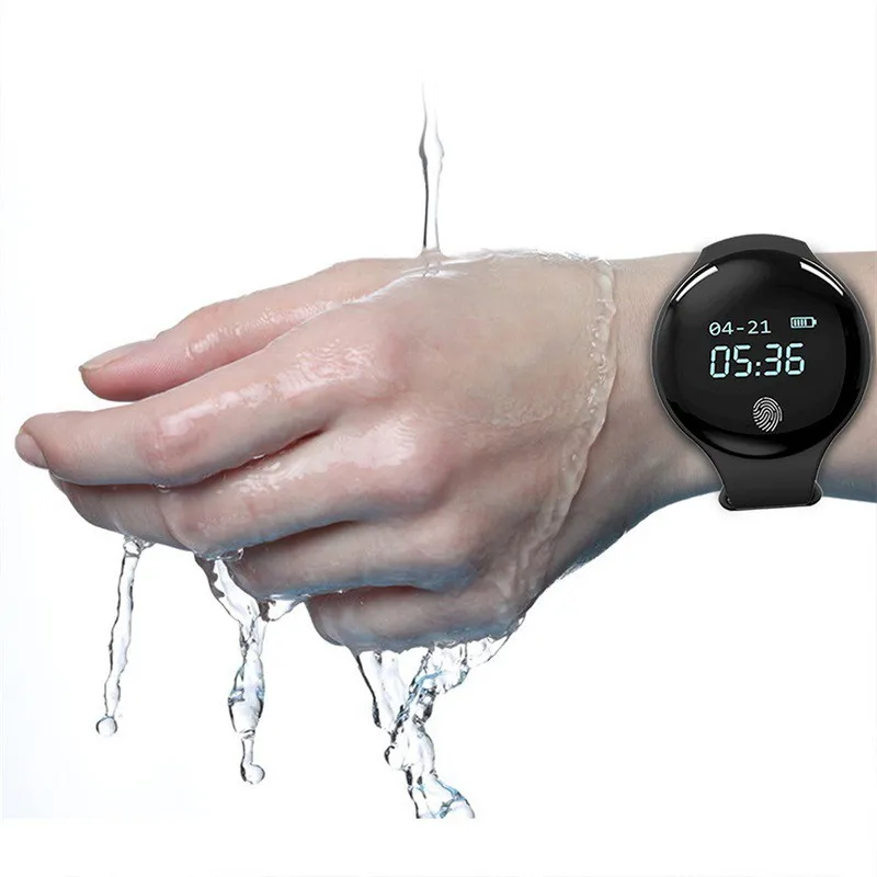 Bluetooth Смарт часы мужские женские водонепроницаемые Браслет фитнес трекер