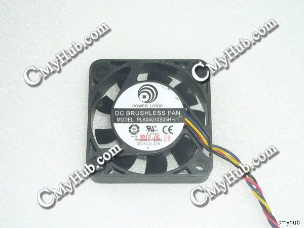 Для POWER LOGIC PLA04010S05HH 1 DC5V 0.27A 4010 4 см 40 мм 40x40x10 40*40*10 контактный проводной PWM чипсет