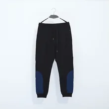 Осенние новые мужские штаны для бега мужские свободные повседневные модные брендовые шаровары с эластичной талией в стиле хип-хоп Pantalon Homme