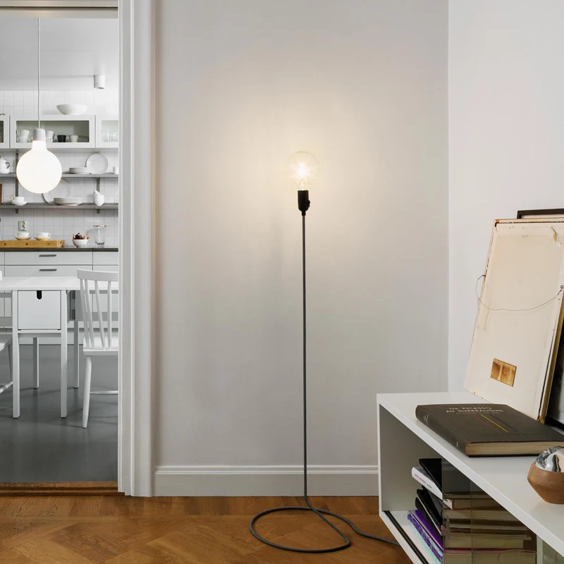 Loft ретро минималистский современные напольные лампы гостиная столовая кухня спальня декоративные лампы стандартные линии Творческий MING