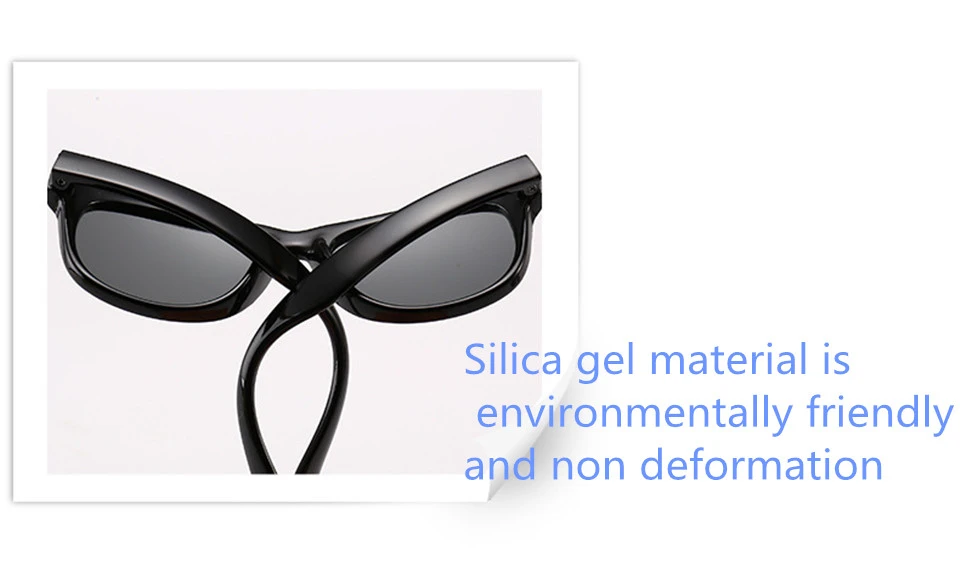 ALIKIAI Girls Sunglasses Kids Sun glasses Children Glasses Polarized Lenses Girls Boys  Silicone UV400 Child Mirror Baby Eyewear  (8)