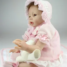 Real Like Reborn Baby Dolls For Child Lifelike Reborn Babies Growth Partner Kids toys Brinquedos Cheap Reborn Baby Doll For Sale