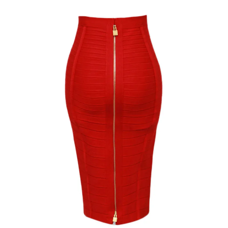 13 цветов женская летняя модная сексуальная черная красная бежевый бондаж юбка трикотажная эластичная Милая юбка-карандаш