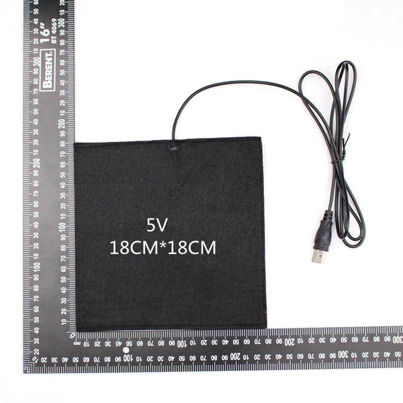 5V USB Heating Pad Electric Heated Plate for Warming Foot Hand Waist