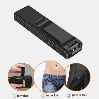 

A3 Mini Digital Camera HD Flashlight Micro Cam Magnetic Body Camera Motion Detection Snapshot Loop Recording Camcorder