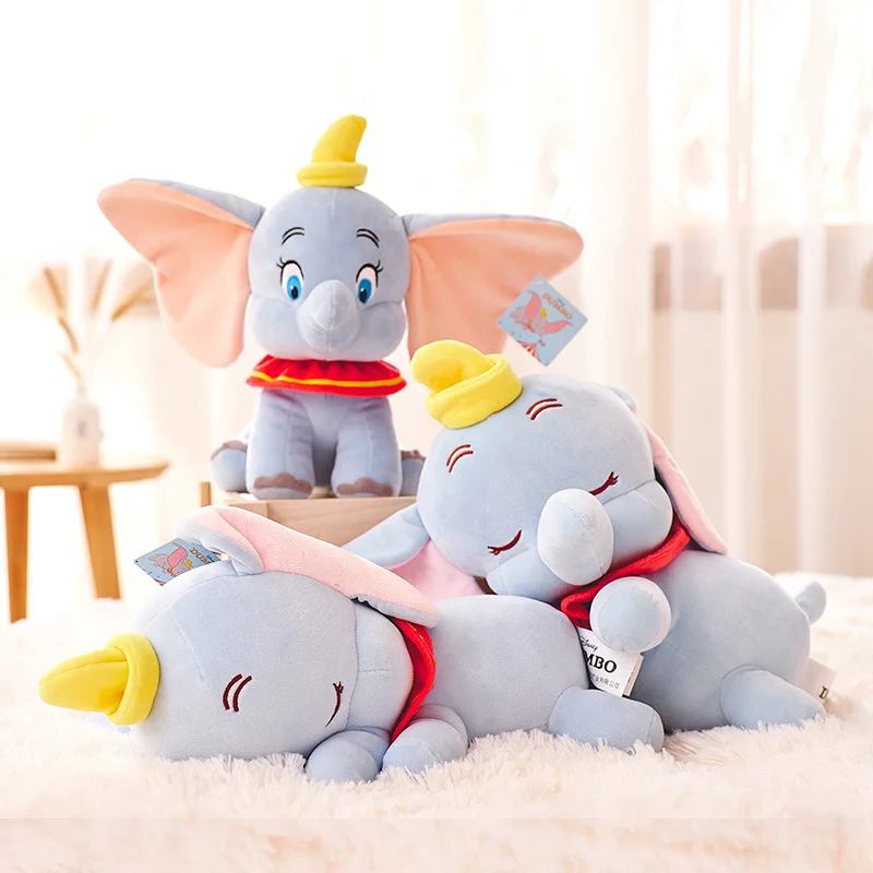 Dumbo peek a boo игрушечный слон для детей мягкие плюшевые обувь девочек дети вещи мягкие подушки детские аниме мультфильм подарок