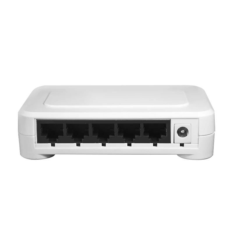 

Mini 5 Port Gigabit Desktop Switch 10/100/1000Mbps Base HUB Fast LAN Ethernet Desktop Network Switches Adapter Black/White