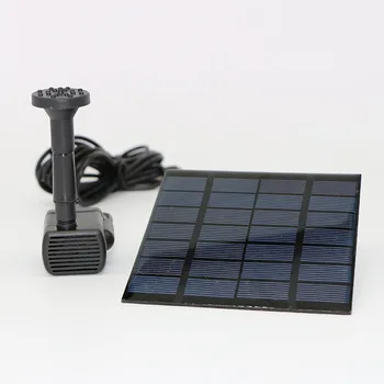 

Solar Power Panel Water Pump Pool Pond Aquarium Fountain Landscape Garden Watering QJS Shop