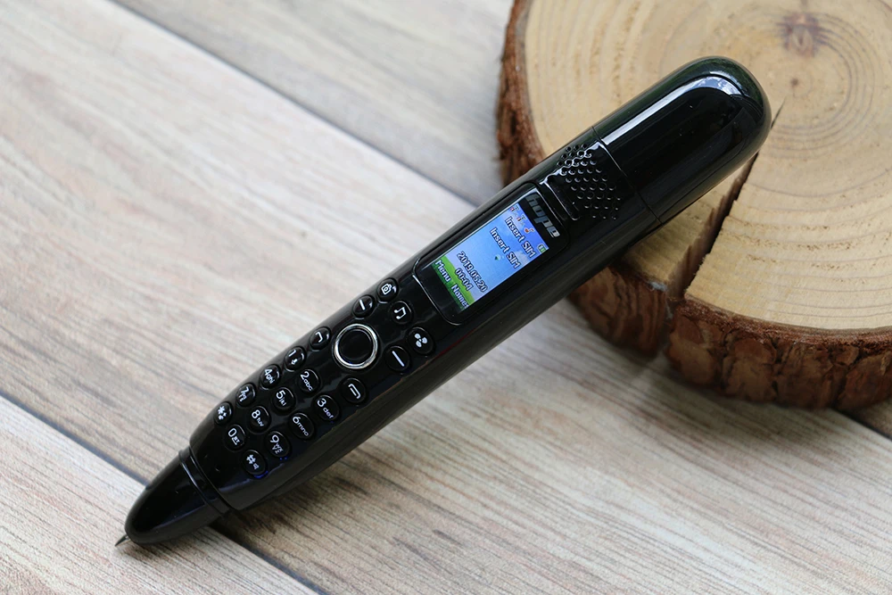 Мини милый мобильный телефон с записывающей ручкой электрический вентилятор 2G GSM волшебный голос двойная Sim камера MP3 BT Dialer ручка игрушка