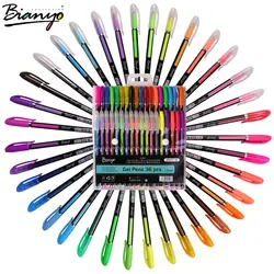 Bianyo 36 Цвет/комплект блеск изюминкой ручка для детей школьная Книги по искусству поставщик, finecolour неоновый Книги по искусству маркер