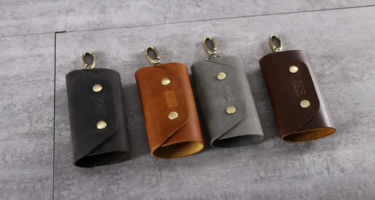 leather key case