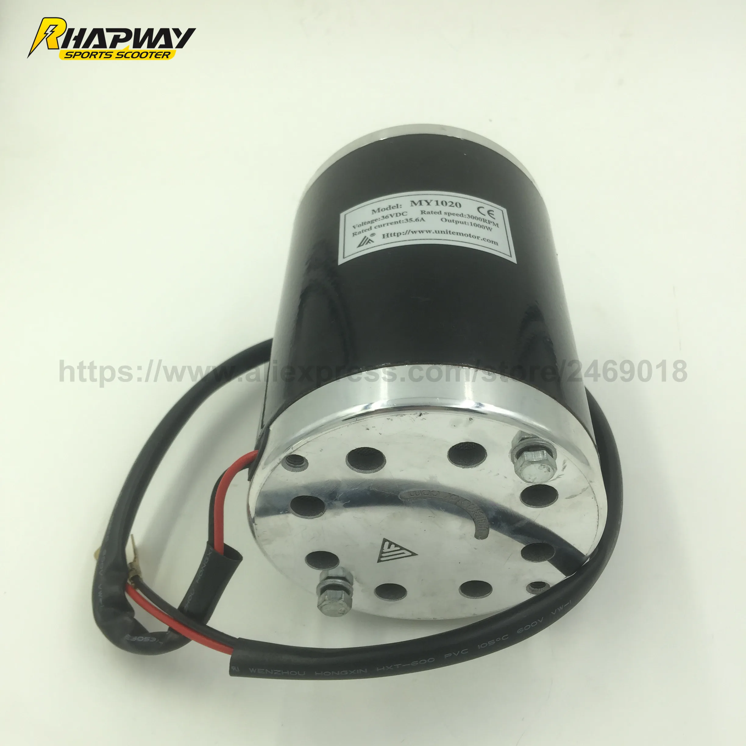Electric Scooter Motors 1000W 36V Brushed Electric DC Motor with