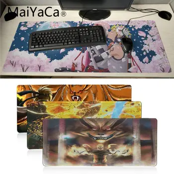 

Maiyaca naruto kurama Durable Rubber Mouse Mat Pad alfombrilla gaming mouse pad xxl Speed Keyboard Mouse mat Laptop PC desk pad