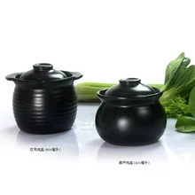 Покрыта водой керамика маленький горшок супа тушеная птичье гнездо тушеная суп чашки отель тоник пару кашу Кубок китайский травы Пан