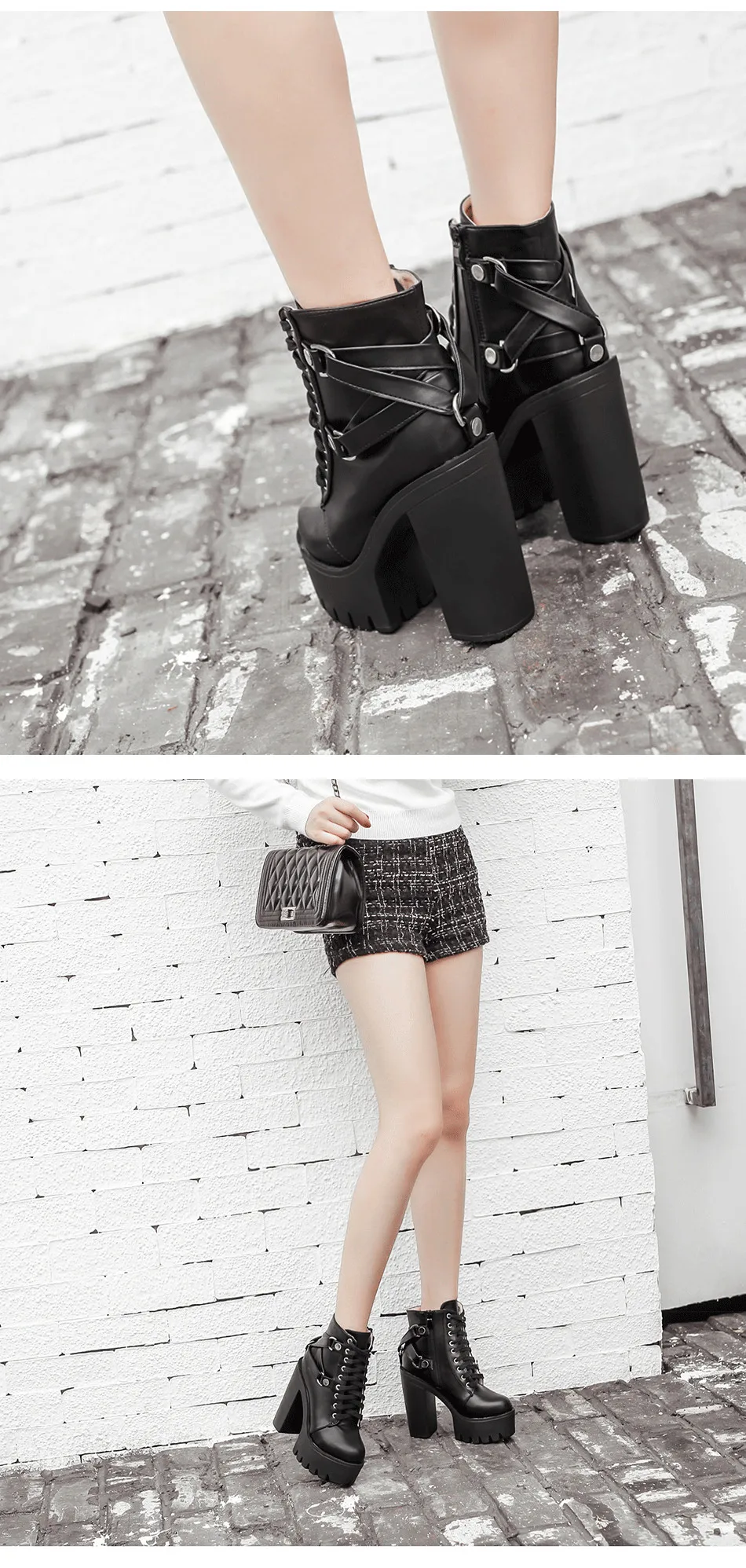 platform ankle boots