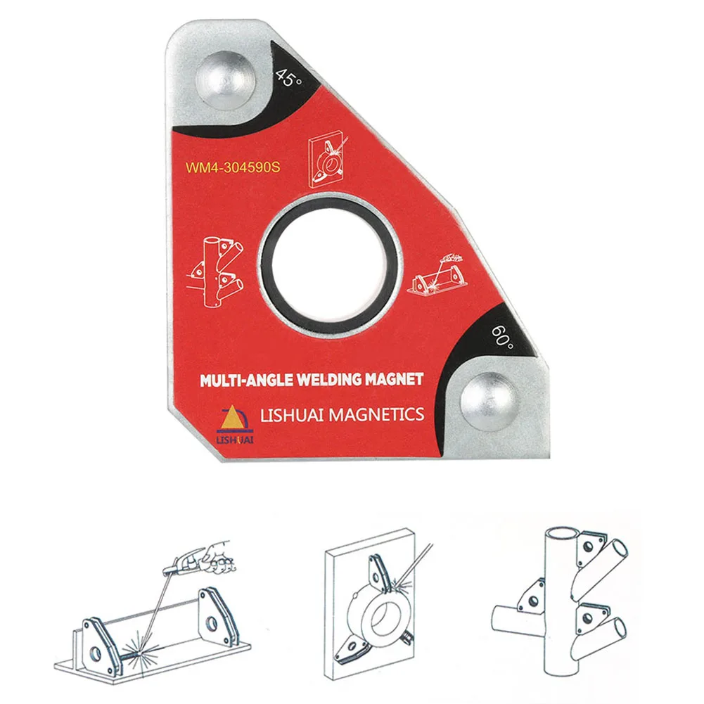 2 шт. многоугольные мини-сварочные магниты Неодимовый зажим держатель никогда не разгадывать подъемный Сварочный позиционер 30 60 45 90 градусов
