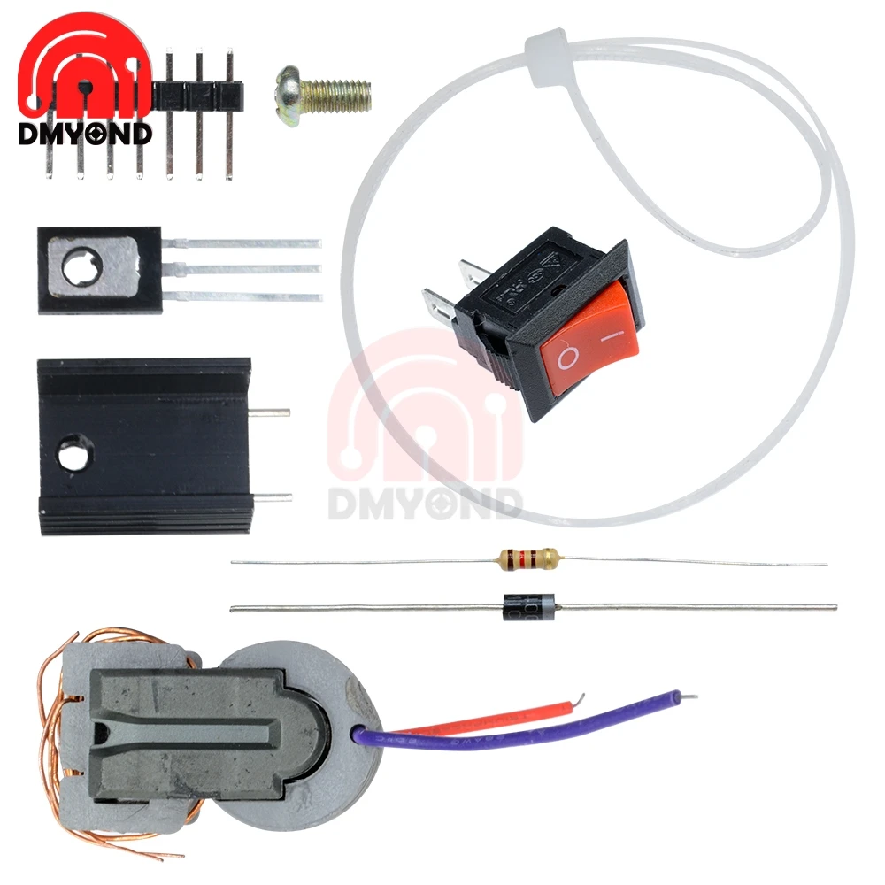 3 7 в 15KV DIY Kit высоковольтный генератор повышающий инвертор дуговая сигарета