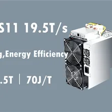 BITMAIN AntMiner S11 19,5 T BCH BTC Майнер лучше, чем S9 S9j S15 T9+ S17 T17 S17e S17+ WhatsMiner M3X M20S Innosilicon T2T Ebit
