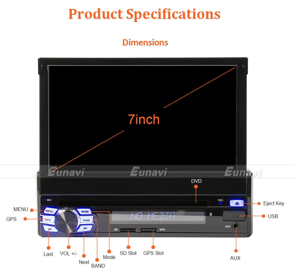 Flash Deal Eunavi RAM 2G Single 1 Din 7" Android 7.1 Car Dvd GPS Navigation Radio Stereo Universal Head Unit With Wifi Touch Screen BT RDS 2 Flash Deal Eunavi RAM 2G Single 1 Din 7" Android 7.1 Car Dvd GPS Navigation Radio Stereo Universal Head Unit With Wifi Touch Screen BT RDS 2