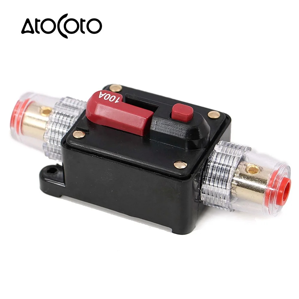 100A 150A 200A 250A 300A Optional Car Auto Audio Inline Reset Circuit
