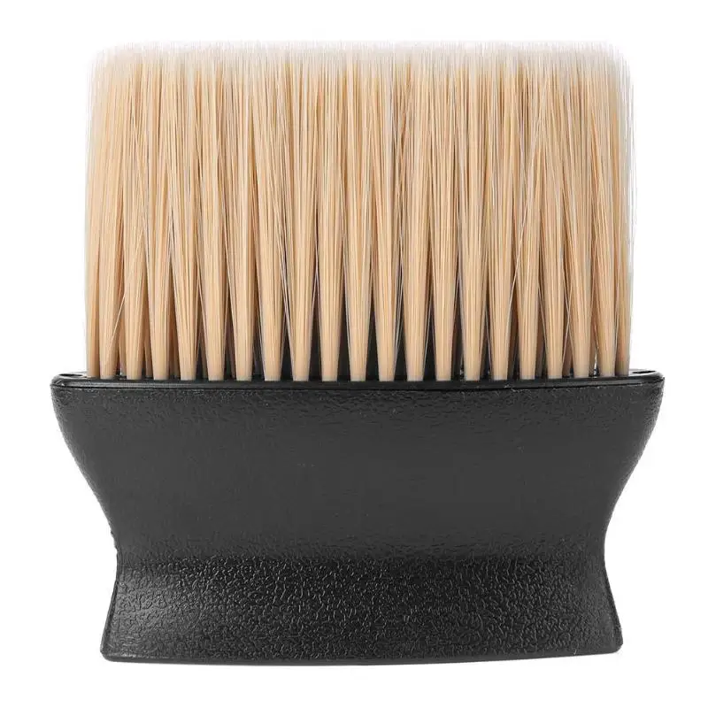 Wide Neck Brush Soft Salon Hair Cutting Neck Duster Cleaning Brush Hair Cleaning Brush Soft Fibre Hair Neck Face Wash Brush