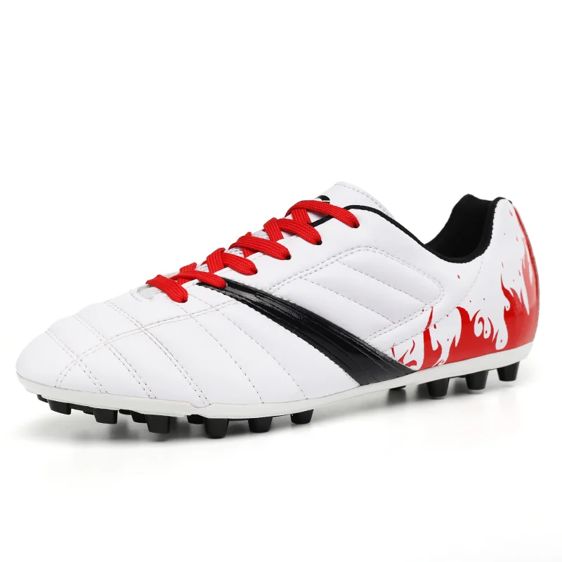 

Men's stylish personality casual sneakers breathable height anti - skid wear - resistant shock - absorbing spike football shoes