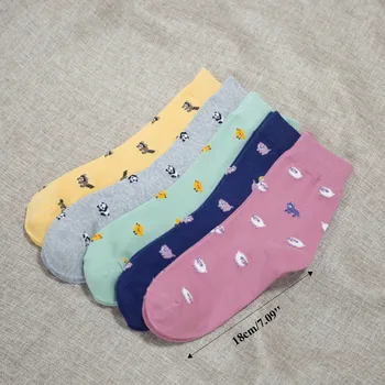 

Fashion Women Lovely Cute Animal Socks Winter Warm Soft Cotton Casual Floor Sock -Y107