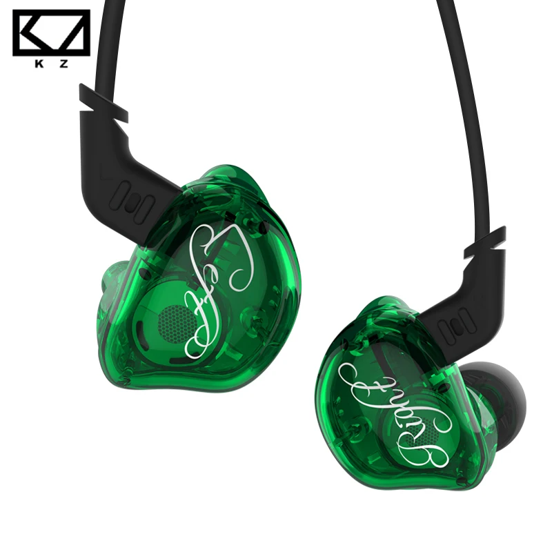 

KZ ZSR Balanced Armature With Dynamic In-ear Earphone 2BA+1DD Unit Noise Cancelling Headset With Microphone Replacement Cable