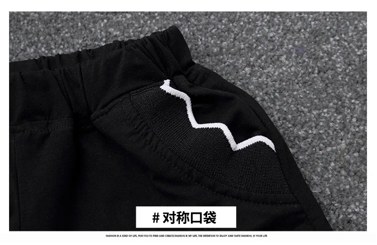 Cute Casual Teenage Clothes For Girls Clothing Sets 2019 Summer Children Shoulderless Letter Tshirt Tops Shorts 2Pcs Kids Suit (23)