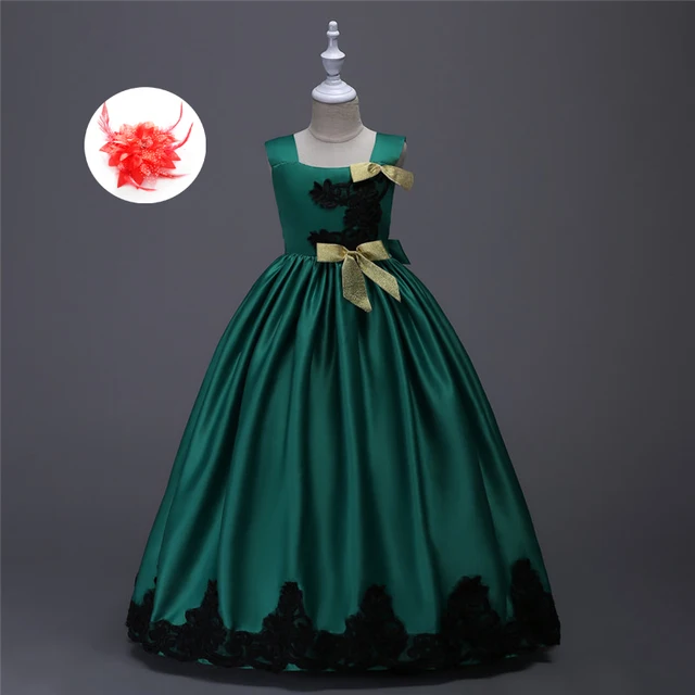 Children Pageant Evening Ball Gowns S Party Dress Kids Elegant Children Pageant Evening Ball Gowns S Party Dress Kids Elegant Glitz Red Yellow Blue Emerald Green