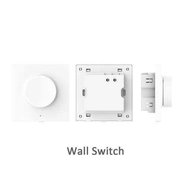 Xiaomi Mijia Yee светильник умный диммер Интеллектуальный регулировочный светильник с выключением все еще работает 5 в 1 умный переключатель управления - Цвет: Wall Switch