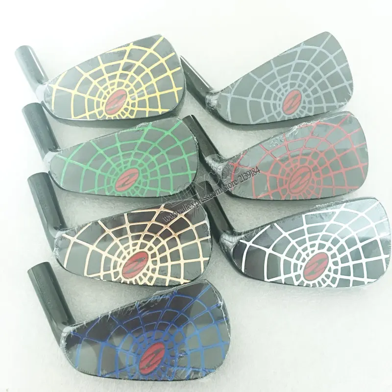 OEM клубов утюги для гольфа Z паук кованые головки для гольфа 4-9 P Z паук железные головки набор без вала Cooyute