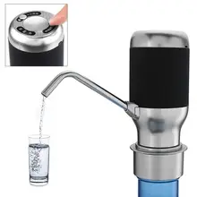 Мини двойной режим сенсорный-тон беспроводной Перезаряжаемый Электрический водяной насос с usb-кабелем для 5L-18.9L Barrelled воды