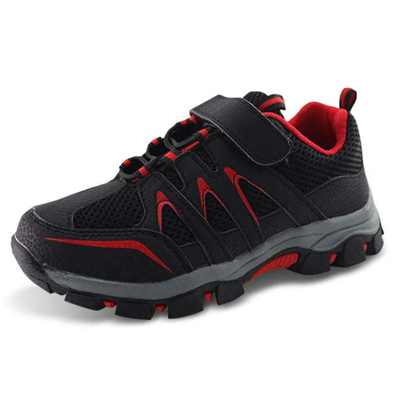 JABASIC  Kids Shoes 2018 Autumn Fashion Breathable Anti-slippery Mesh Shoes Boys Patchwork Casual Sport Shoes For Boys Sneakers
