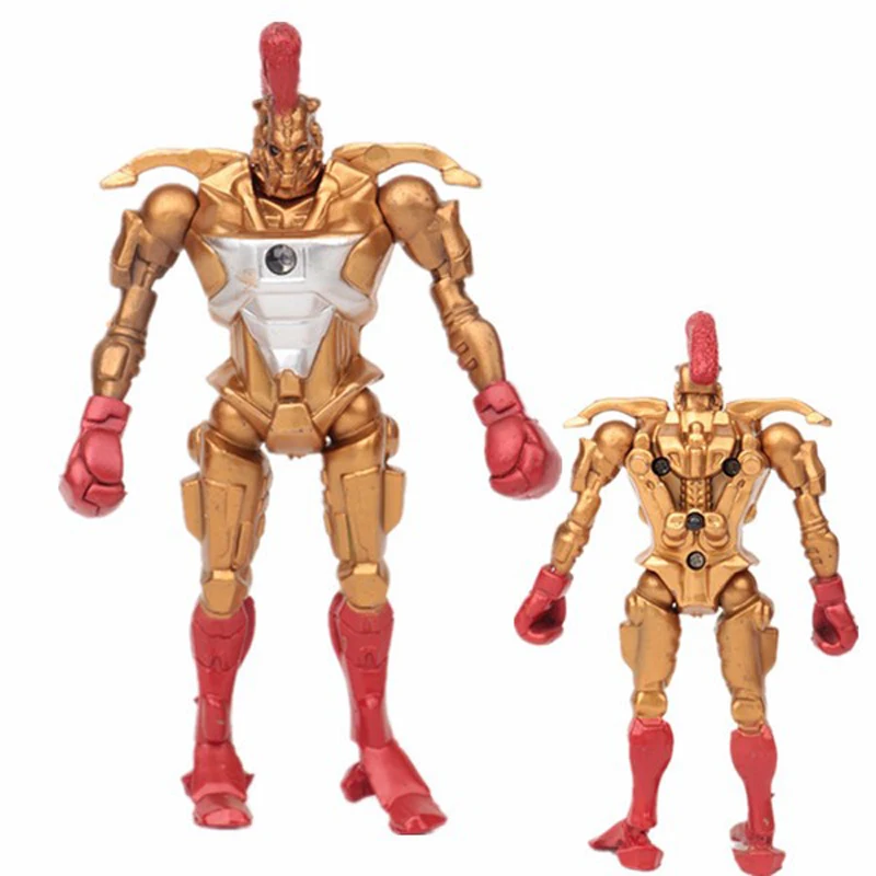 8 шт./компл. настоящая Стальная фигурка игрушки Atom Movie Zeus Twin Cities Midas 12 см робот из