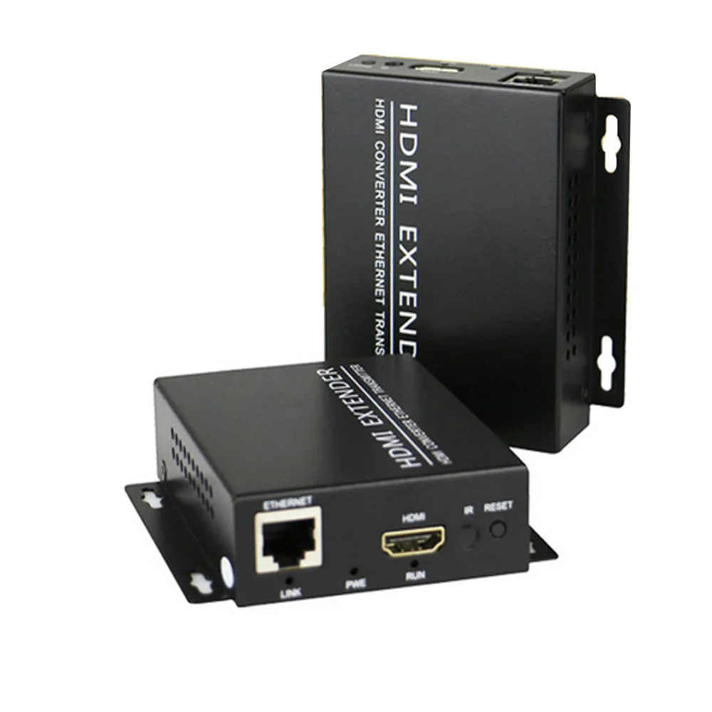 

* Extra Transmitter * For 395ft HDMI Network Extender 120M Over Single cable Cat6e/6 3D &1080P & 4K -High Quality
