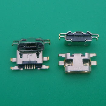 

100PCS Micro USB connector female Charging Port jack socket plug for Gionee F100 W900 T1 F103 V188 GN5001 GN152 GN151 g9000