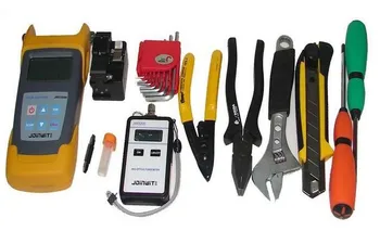 

13 In 1 Optical FTTH Tools Network Cable Kit With Fiber Ranger OTDR JW3304N Fiber Cleaver Optical Power Meter CFS-2 Stripper