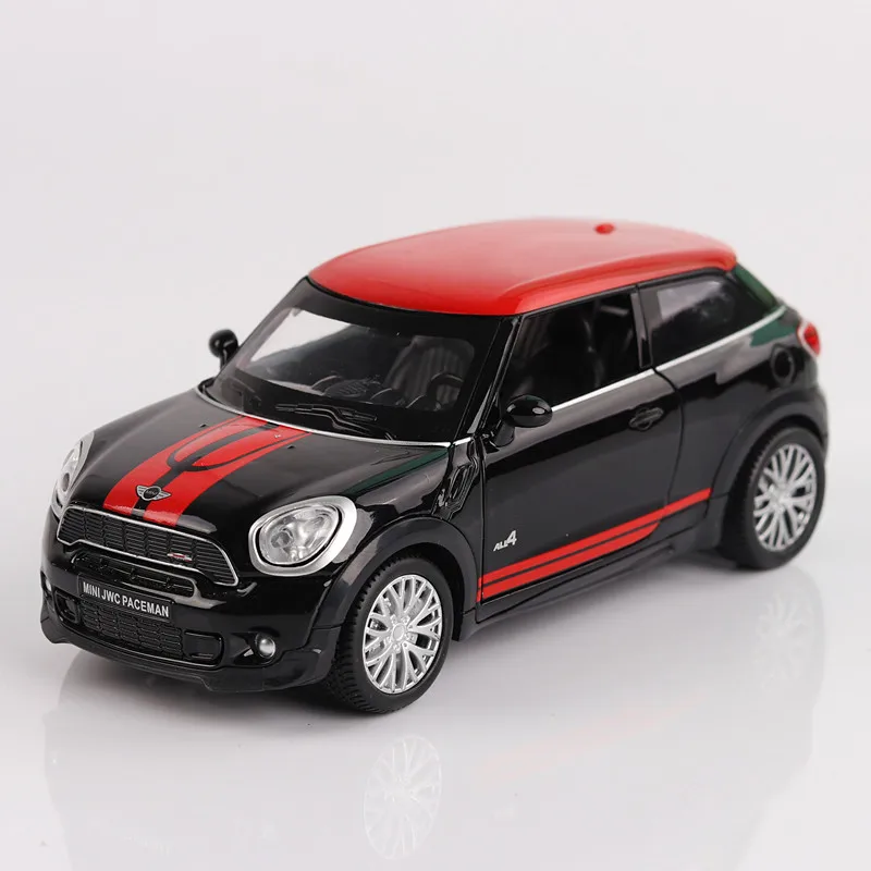ZXZ 1:32 Масштаб литая под давлением металлическая модель автомобиля MINI Coopers земляк Коллекционная модель вытяните назад автомобиль игрушки для детей