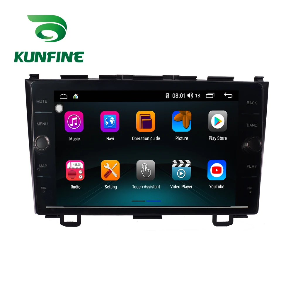 Flash Deal Octa Core 4GB RAM 64GB ROM Android 8.1 Car DVD GPS Player Deckless Car Stereo For Honda CRV 2007-2011 Radio Headunit Device 2