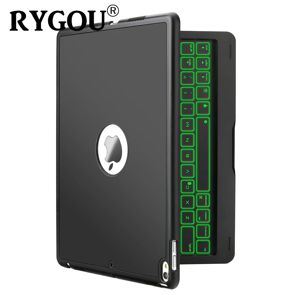 For iPad Pro 10.5 Keyboard Case, 7 Colors LED Backlit Keyboard with Protective Case Cover for 2017 iPad Pro 10.5 A1701 A1709 For iPad Pro 10.5 Keyboard Case, 7 Colors LED Backlit Keyboard with Protective Case Cover for 2017 iPad Pro 10.5 A1701 A1709