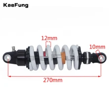 Высокая эффективность мм 270 мм 1000LBS Регулируемый демпфирования сзади ударов амортизатор/подвеска Для КАЙО Apollo Bosuer Xmotos Грязь ямы велосипеды
