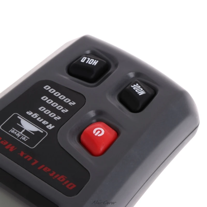 Цифровой светильник Luxmeter 0 1 ~ 200000Lux датчик большой ЖК дисплей фотометр|Приборы для