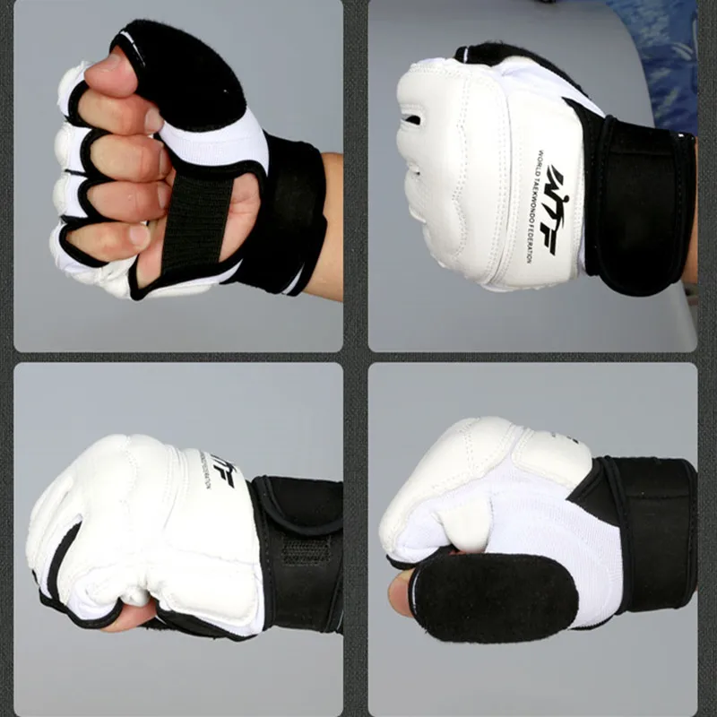 WTF TaeKwonDo sparring Gloves Hand Protector Gear Taekwodno Half Finger