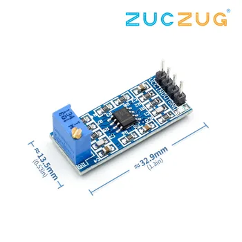 

LM358 100 Times Gain Signal Amplification Amplifier Operational Amplifier Module Directly Input Output Signal 5V-12V