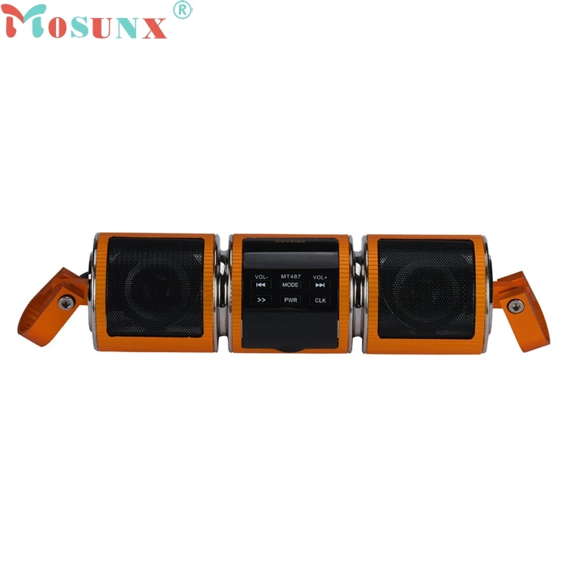 

Mosunx A18 Mecall Tech New HOT Motorcycle Bluetooth Audio Sound System MP3 FM Radio Stereo Speakers Waterproof