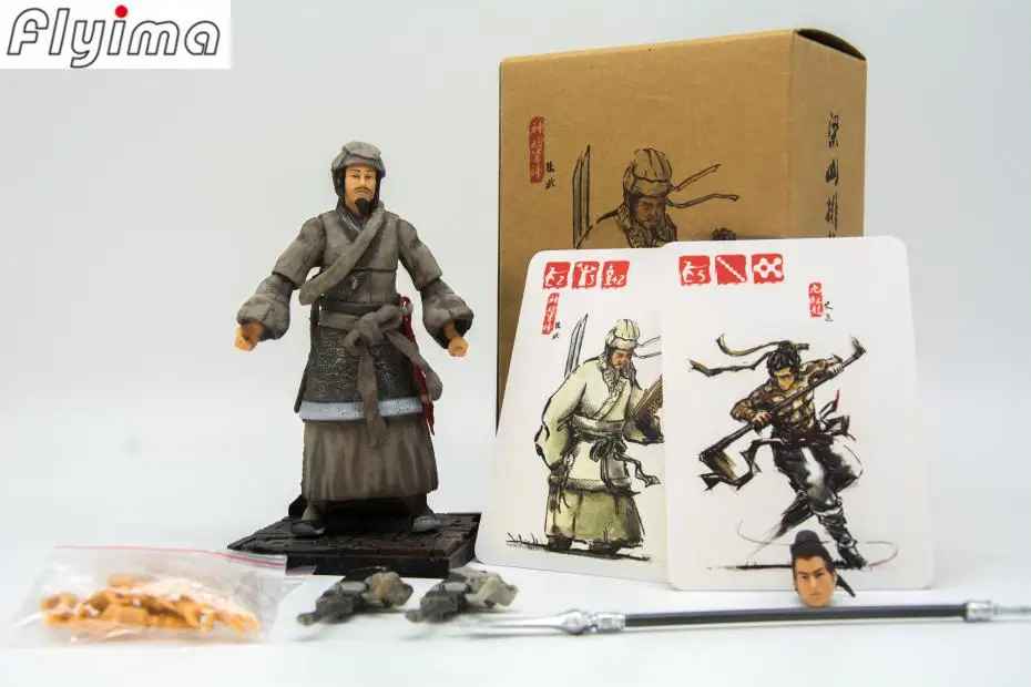 3 75 водная маржа Zhu Wu фигурка Китай фигурки Китайский традиционный классический