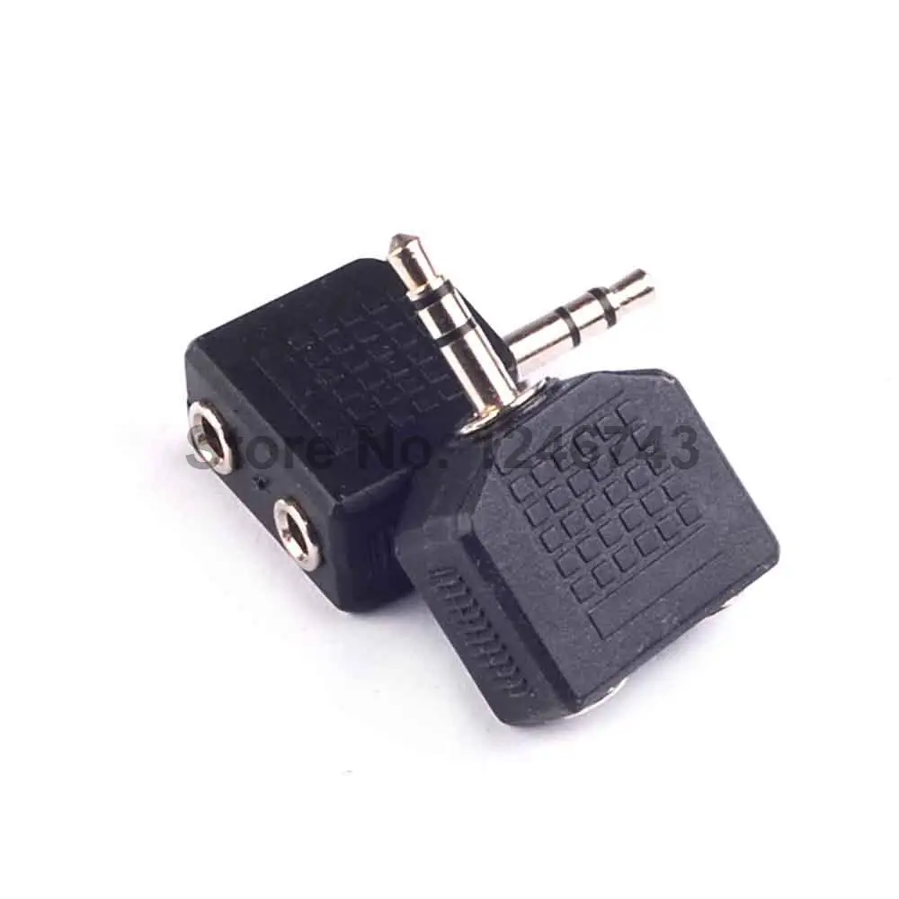 2 шт. разъём папа на гнезда 3 5 мм|plug 3.5mm|plug maleplug 5mm |