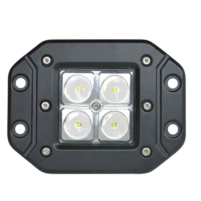 

3" Inch 12W LED Work Working Drive Driving Light Lamp IP67 12V 24V flood spot For TRUCK TRAILER OFFROAD