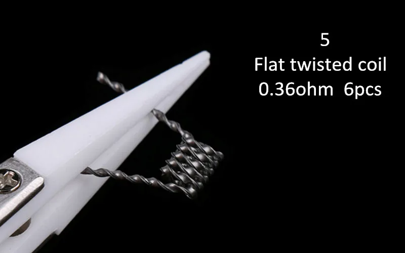Flat twisted coil 5